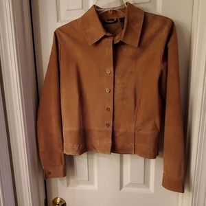 Genuine Suede cropped jacket